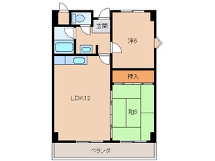 Ｍハイツの物件間取画像